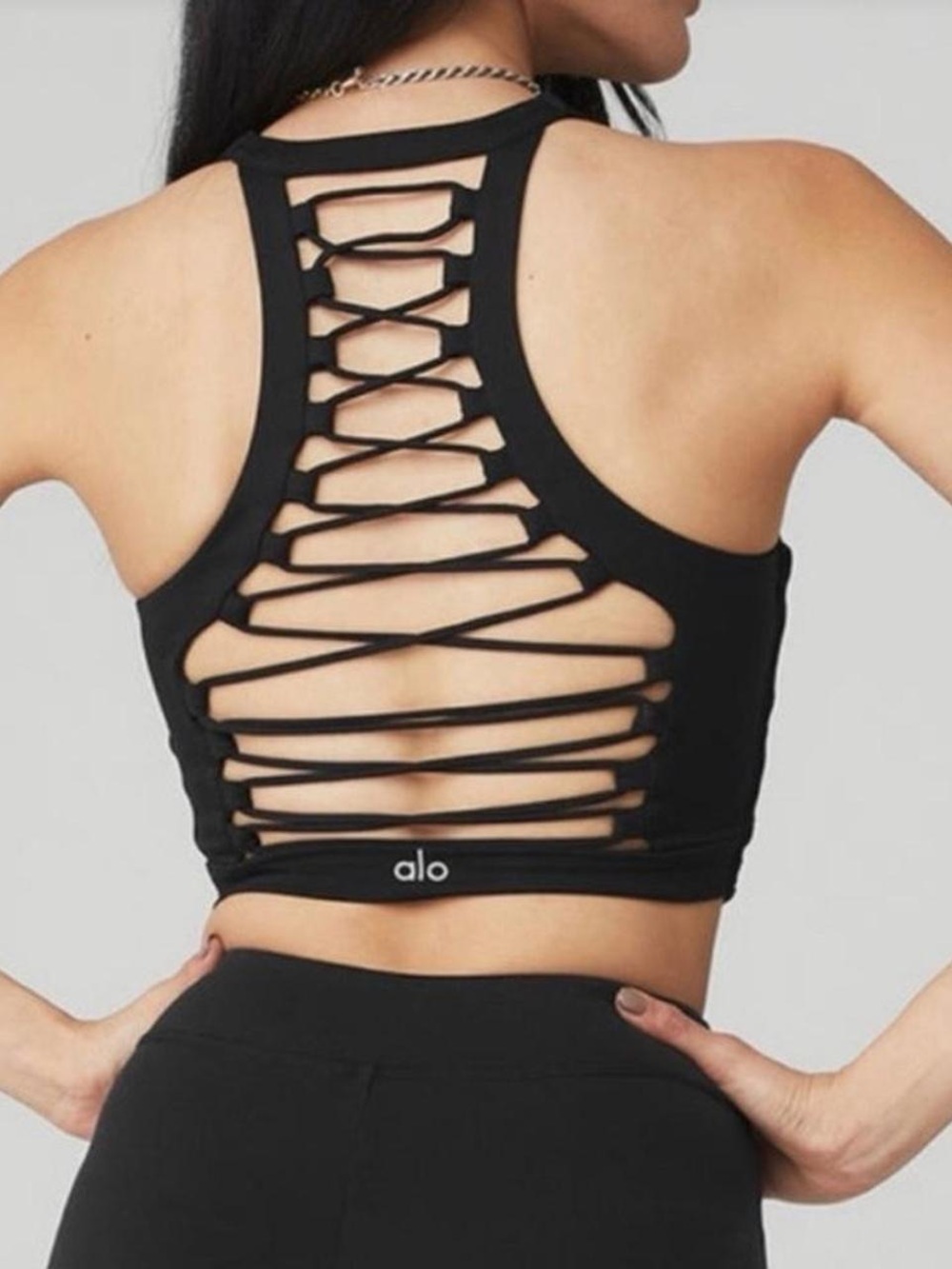 ALO Yoga Women’s Compression Tank - Black